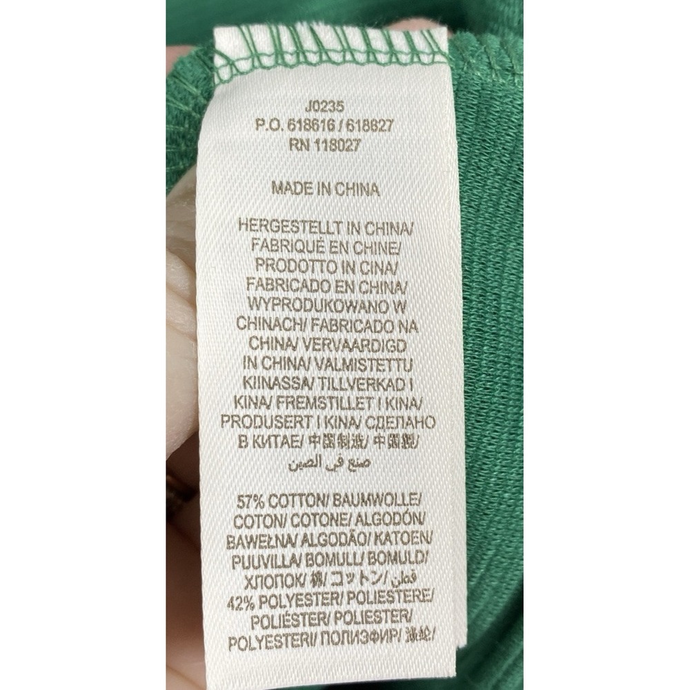Boden Green V-Neck Shift Dress - Picture 5 of 5